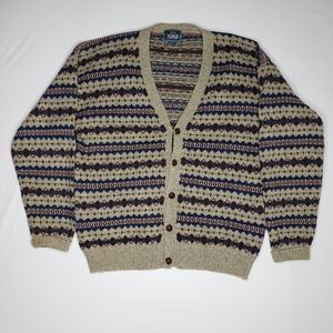 Vintage 80s Woolrich Cardigan Sweater
